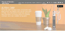 Tablet Screenshot of myhouseofsmoke.com